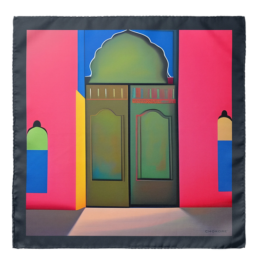 Jaisalmer Pocket Square From Chokore Arte Collection