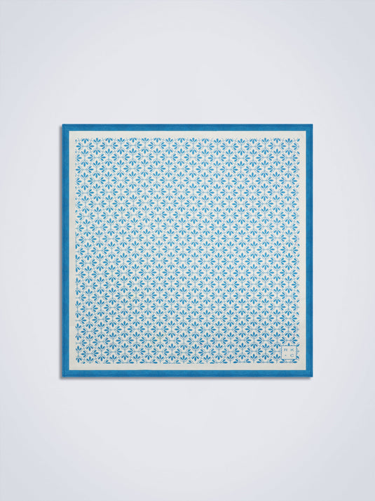 Jaali Good (Blue) - Pocket Square