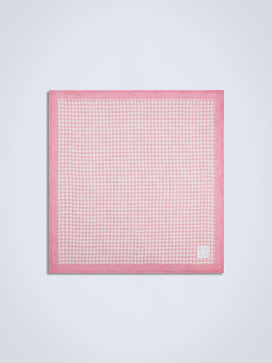 Checkered Past (Pink) - Pocket Square
