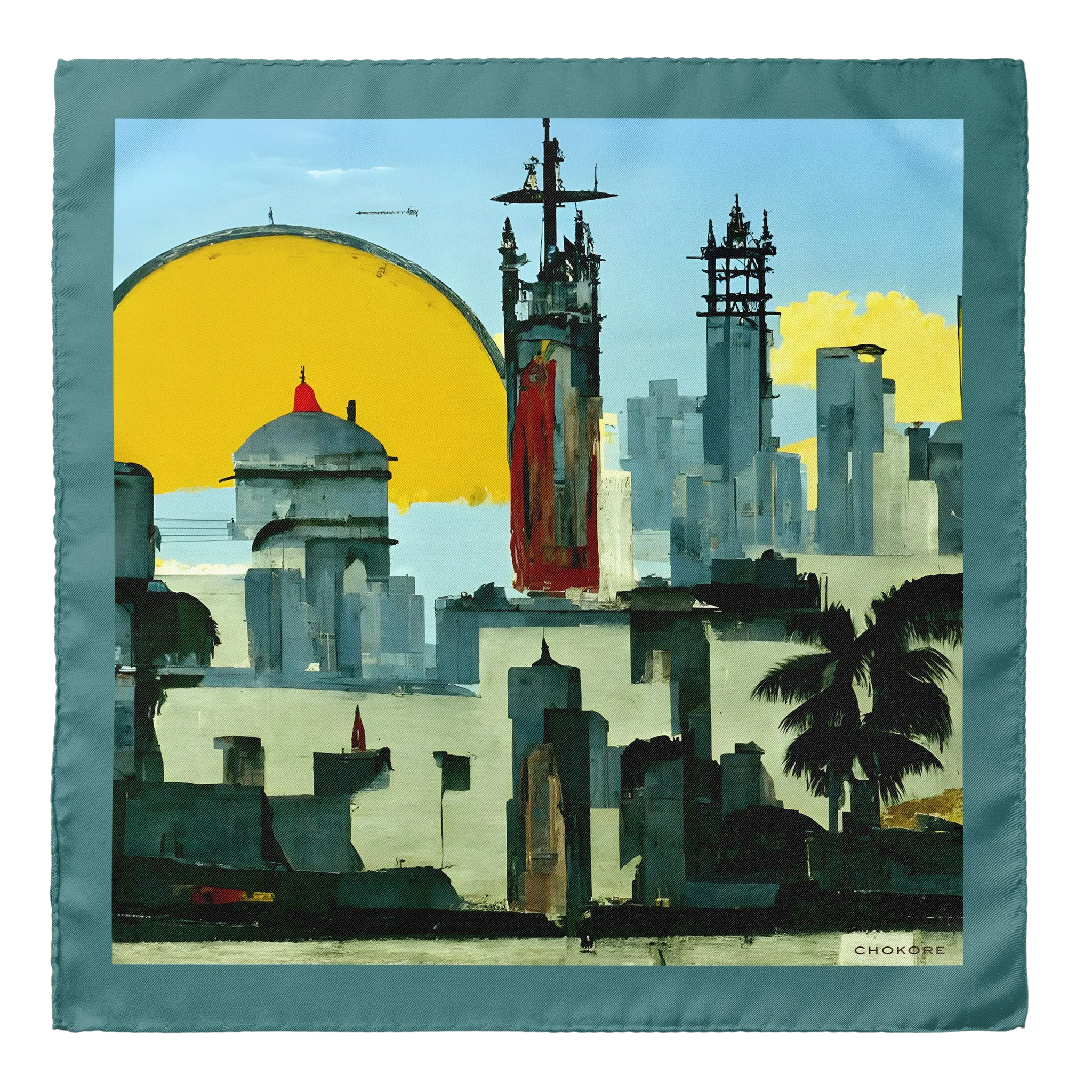 Bombay Pocket Square From Chokore Arte Collection
