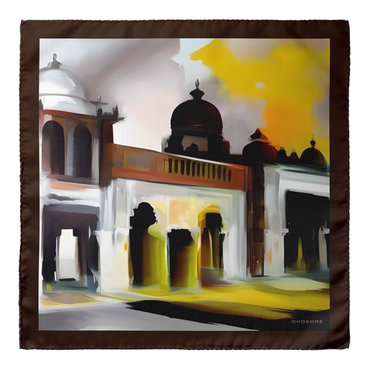 Lucknow Pocket Square From Chokore Arte Collection