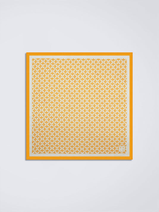 Jaali Good (Orange) - Pocket Square
