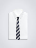 Chokore Chokore Stripes (Navy & Silver) Necktie 