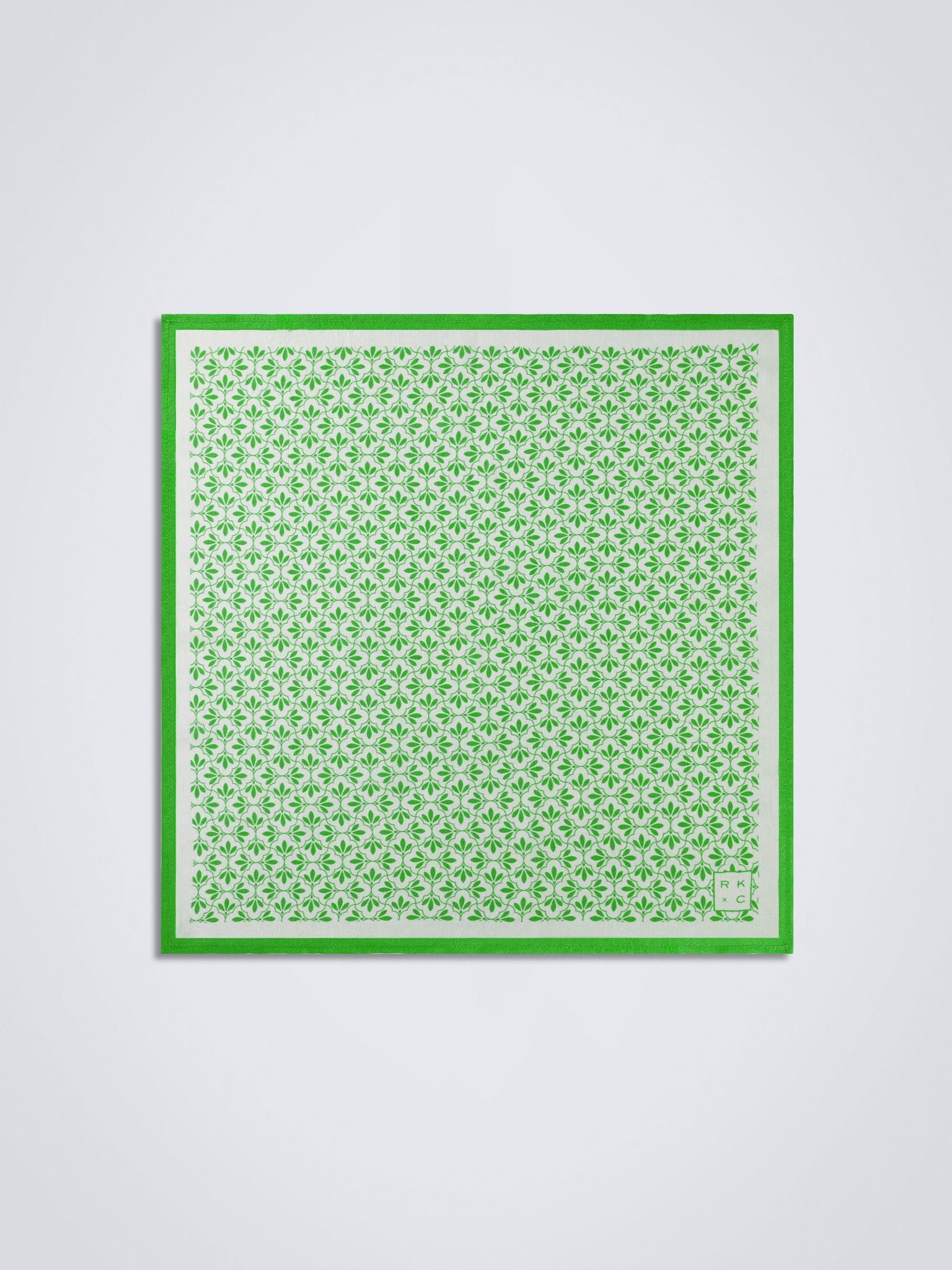 Jaali Good (Green) - Pocket Square