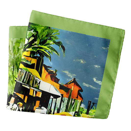 Goa Vibe Pocket Square From Chokore Arte Collection
