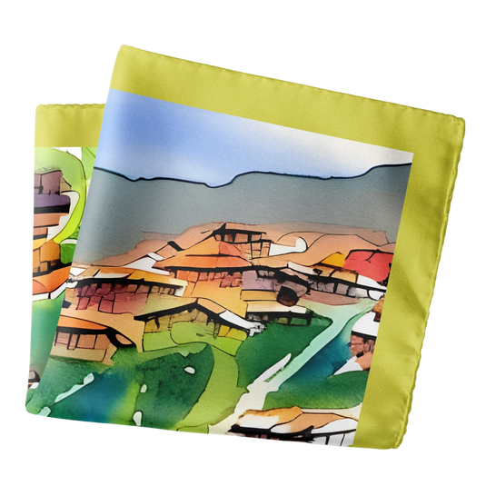 Simla Pocket Square From Chokore Arte Collection