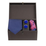 Chokore Chokore Special 3-in-1 Gift Set for Him (Black and White Suspenders, Fedora Hat, & Sunglasses) Chokore Navy Blue color 3-in-1 Gift set