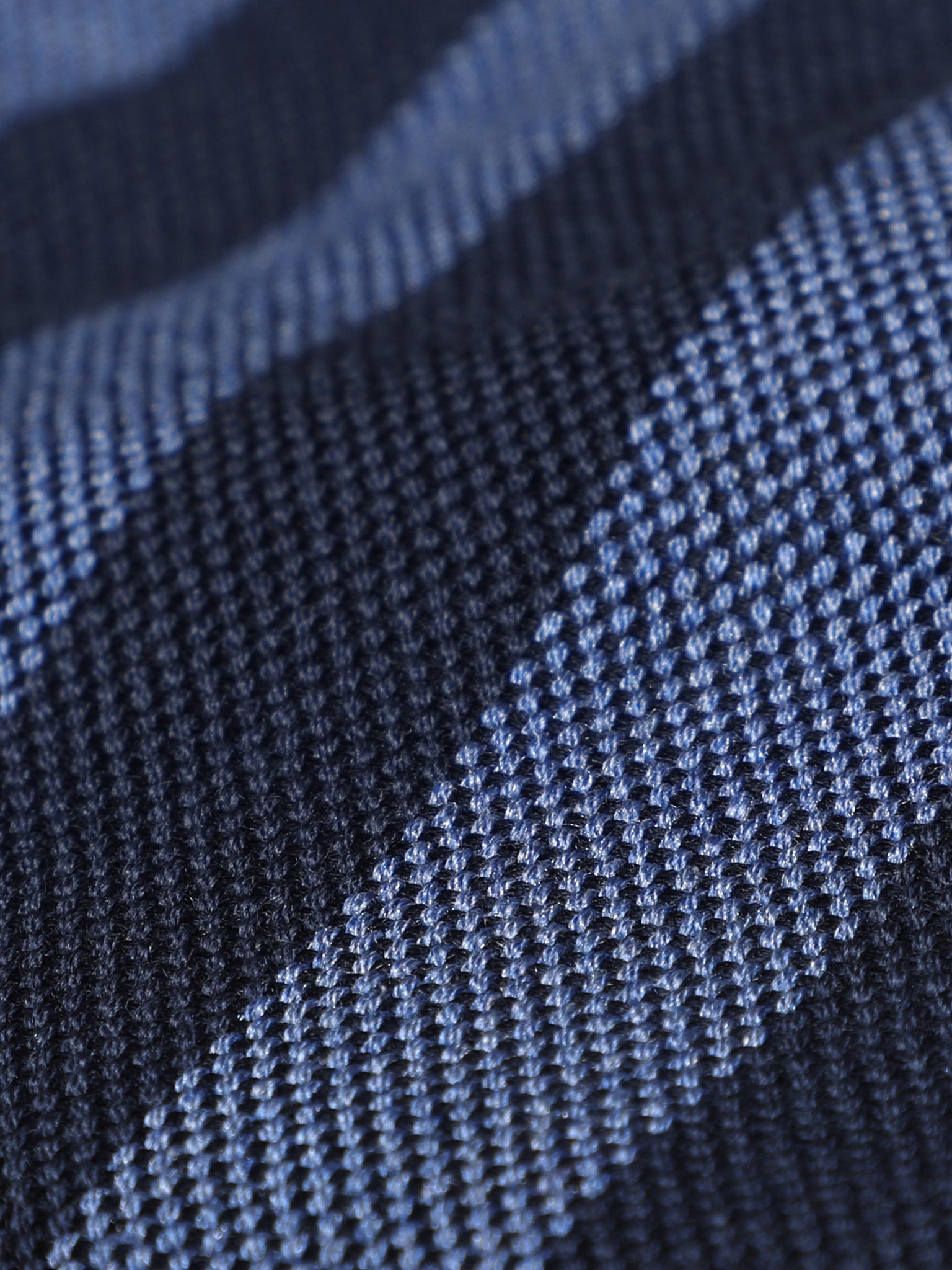 Stripes (Navy & Blue) - Necktie