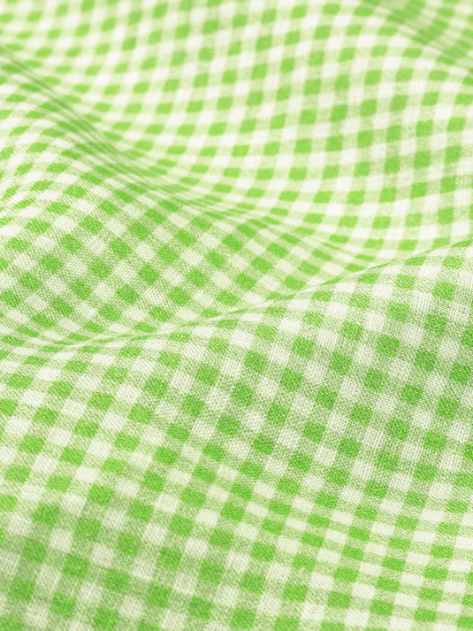 Checkered Past (Green) - Pocket Square