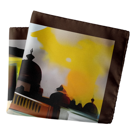 Lucknow Pocket Square From Chokore Arte Collection