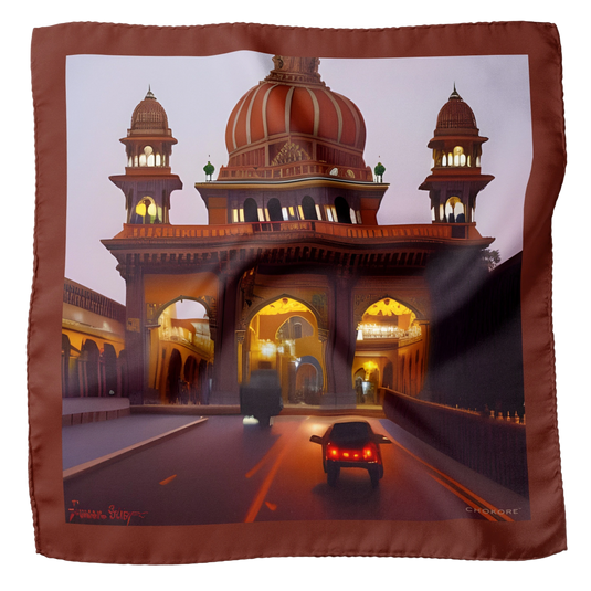 Mysore Pocket Square From Chokore Arte Collection