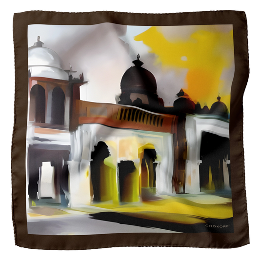 Lucknow Pocket Square From Chokore Arte Collection