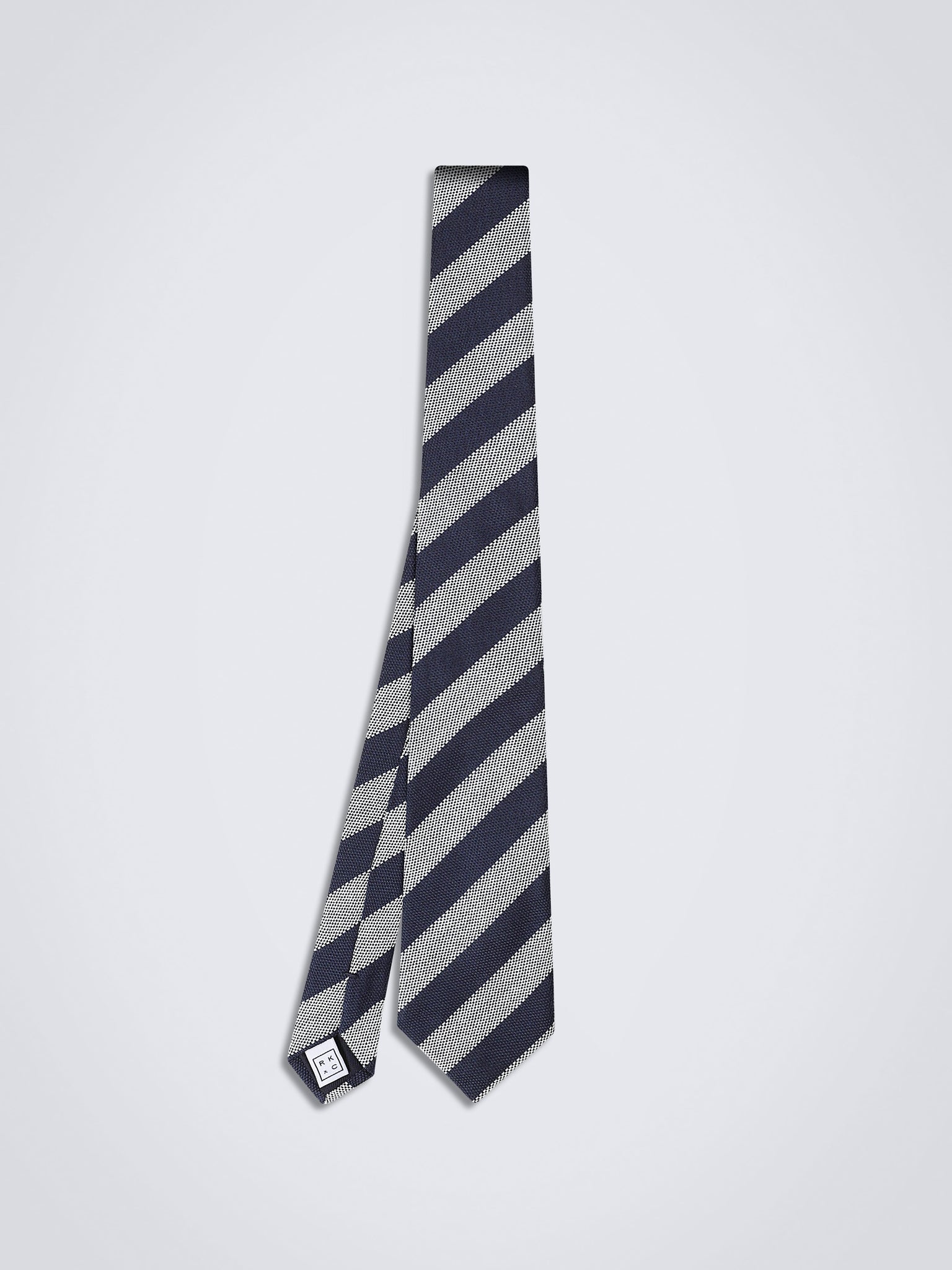 Chokore Stripes (Navy & Silver) Necktie