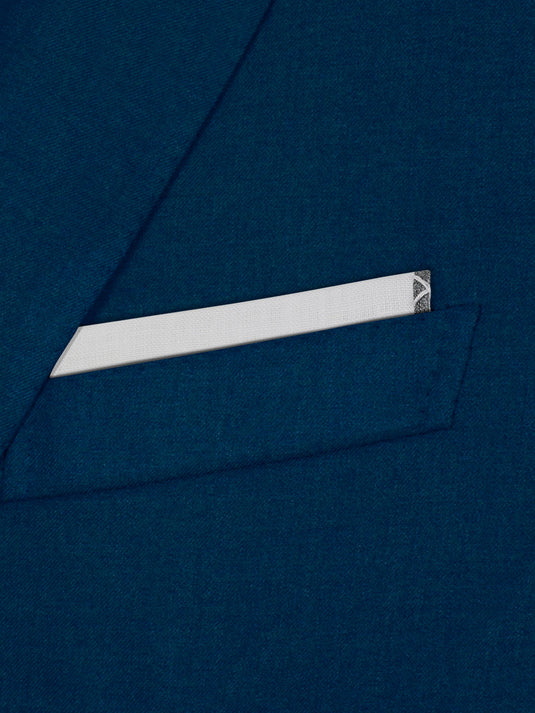 Boundaries (Charcoal) - Pocket Square