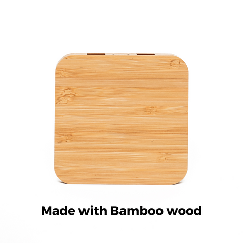 Chokore Bamboo 15W Wireless Phone Charging Pad - Chokore Bamboo 15W Wireless Phone Charging Pad