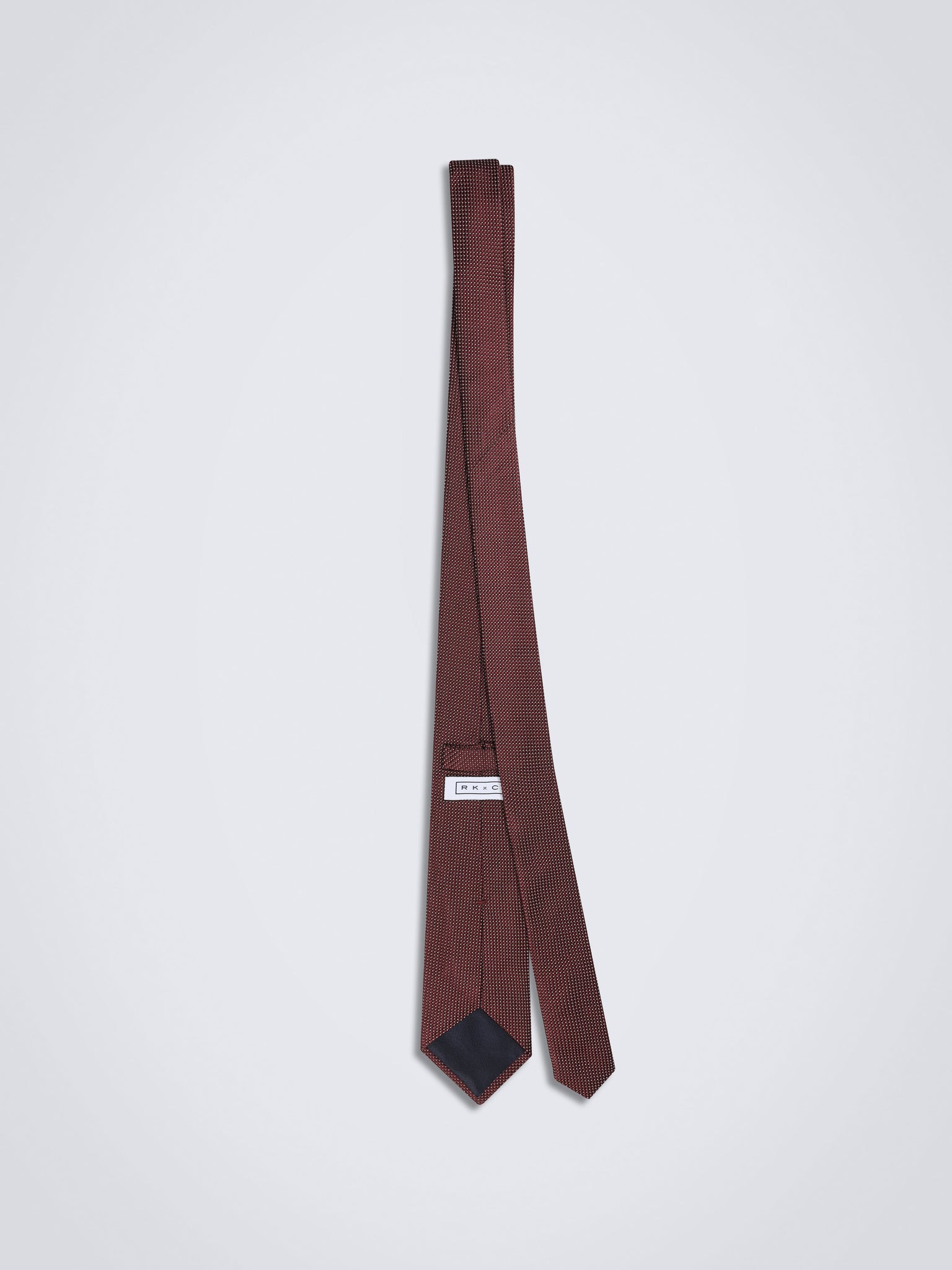 Chokore Pinpoint (Maroon) Necktie
