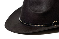 Chokore Chokore Cowboy Hat with Belt Band (Black)