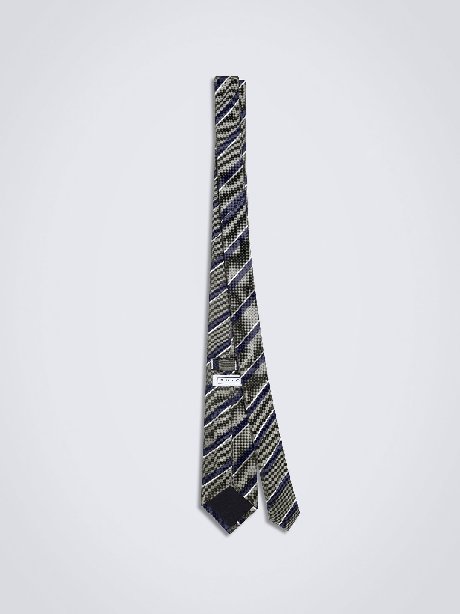 Chokore Repp Tie (Olive) Necktie