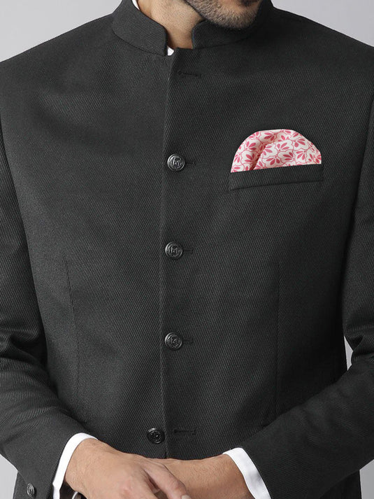 Jaali Good (Pink) - Pocket Square