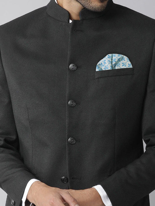 Jaali Good (Blue) - Pocket Square
