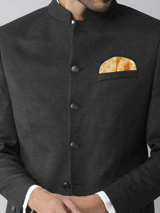 Jaali Good (Orange) - Pocket Square