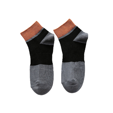 Chokore Dark Grey And Black Ankle Bamboo Socks - Chokore Dark Grey And Black Ankle Bamboo Socks