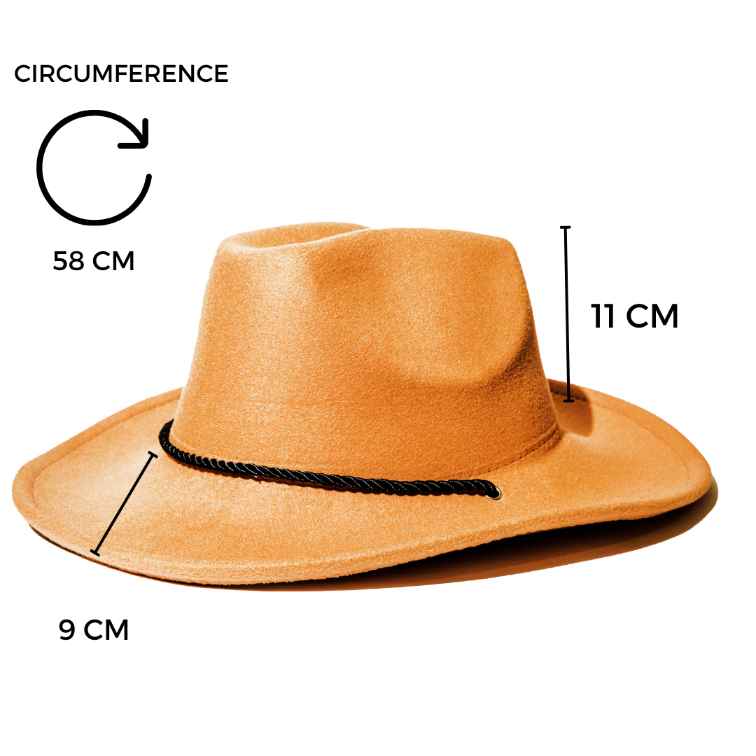 Chokore Vintage Cowboy Hat (Beige)