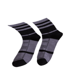 Chokore Chokore Dark Grey And Black Men's Cotton Socks 