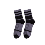 Chokore  Chokore Dark Grey And Black Men's Cotton Socks