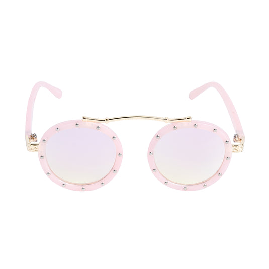Chokore Rivet  Rounder Sunglasses