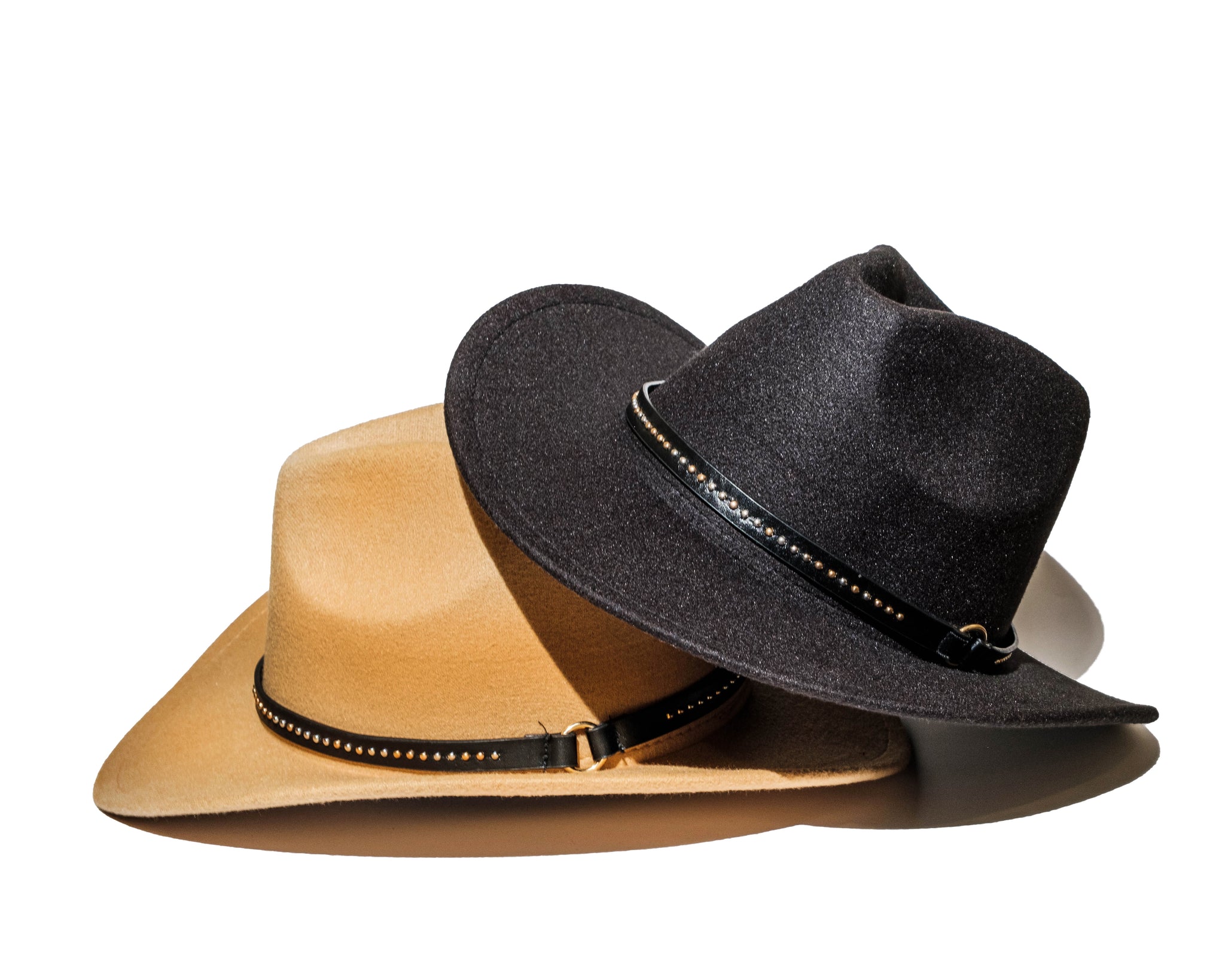 Chokore Cowboy Hat with Belt Band (Beige)