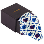 Chokore  Chokore Off white Satin Silk pocket square from the Indian at Heart Collection