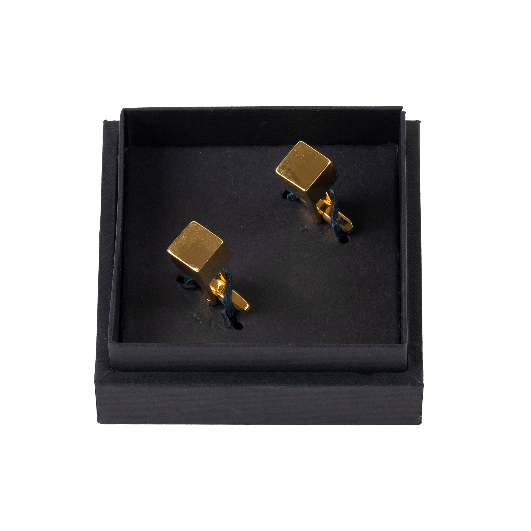 Chokore Gold Square Shaped Premium Range of Cufflinks