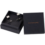 Chokore Chokore Silver Square Premium Range of Cufflinks 