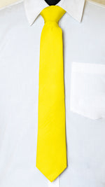 Chokore Chokore Yellow Silk Tie - Solids line 