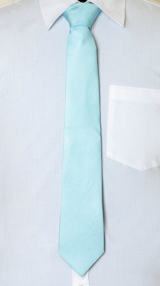 Chokore Light Blue Silk Necktie - Solids Collection