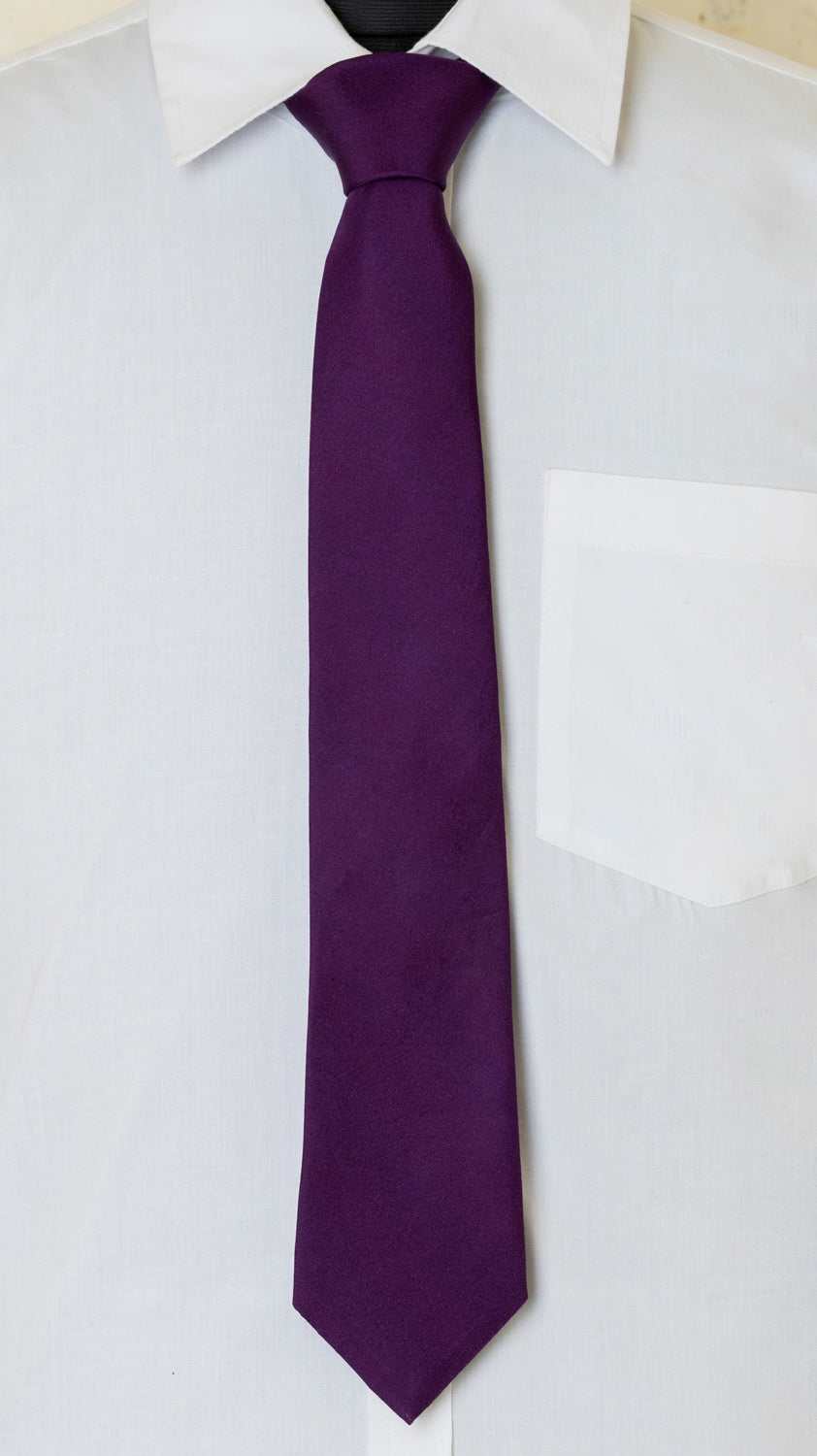 Chokore Purple Silk Tie - Indian at Heart range