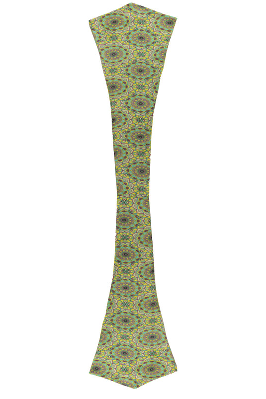 Chokore Men's Light Sea Green Silk Reversible Cravat