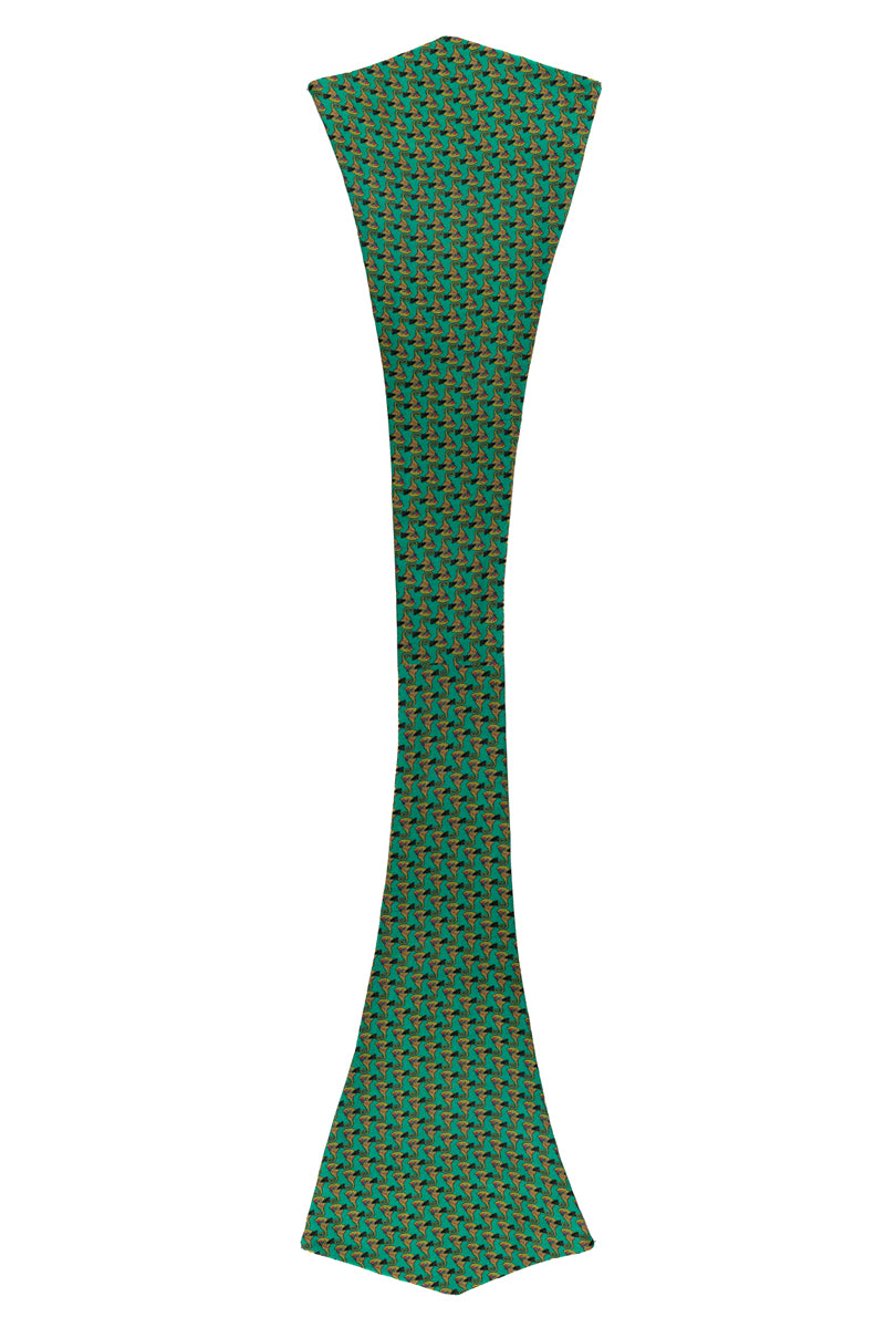 Chokore Men's Sea Green Silk  Cravat