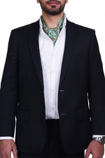 Chokore  Chokore Men's Sea Green Silk Designer Cravat