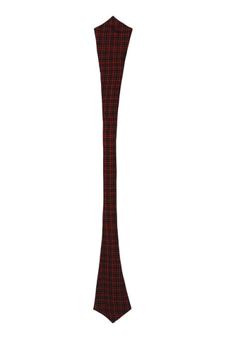 Chokore Men's Red & Black Silk Designer Cravat-2 - Chokore Men's Red & Black Silk Designer Cravat-2