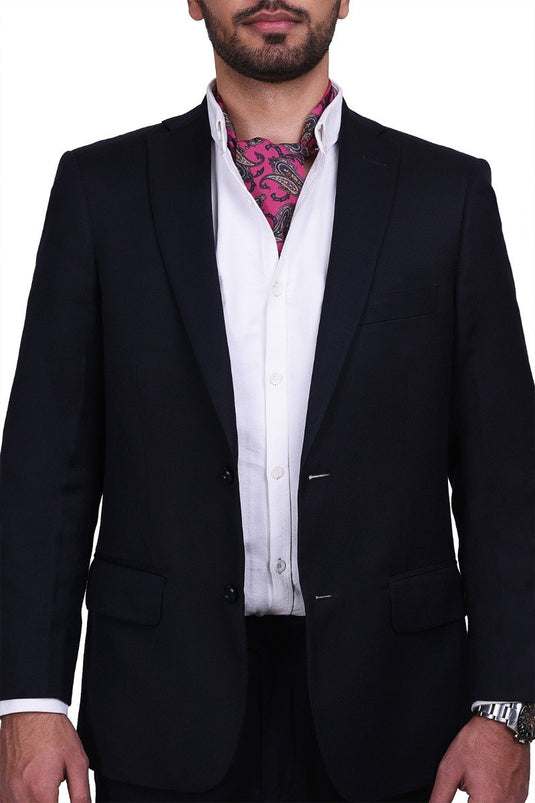 Chokore Marsela & Blue Silk Reversible Cravat