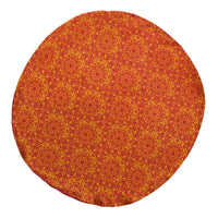 Chokore Chokore Double-sided Red & Yellow Silk Pocket Circle from the Indian at heart collection