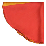 Chokore Chokore Double-sided Red & Yellow Silk Pocket Circle from the Indian at heart collection 