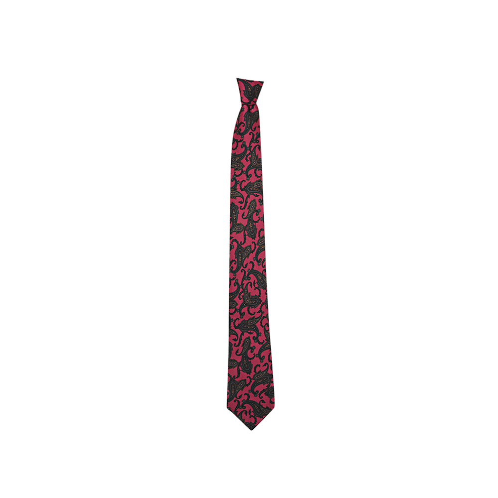 Chokore Marsela & Navy Blue Silk Tie from Indian At Heart range & Wine Pink from the Solids Line Silk Pocket Square set