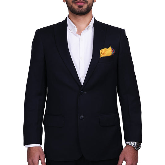 Chokore Four-in-One Red & Yellow Silk Pocket Square from the Plaids Line