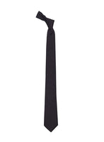 Chokore Chokore Black color silk tie & Black and White Plaids Pocket Square set
