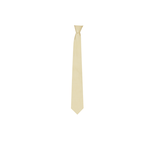 Chokore Off White color Plain Silk Tie & Off White and Black color silk pocket square set