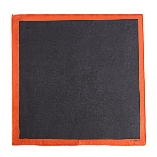 Chokore Blue & Burgundy Pocket Square - the Squared line