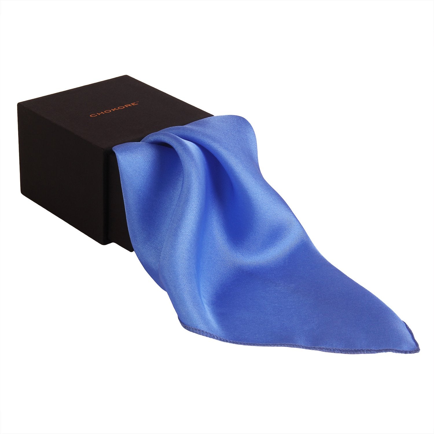 Chokore Marina Pure Silk Pocket Square, from the Solids Line